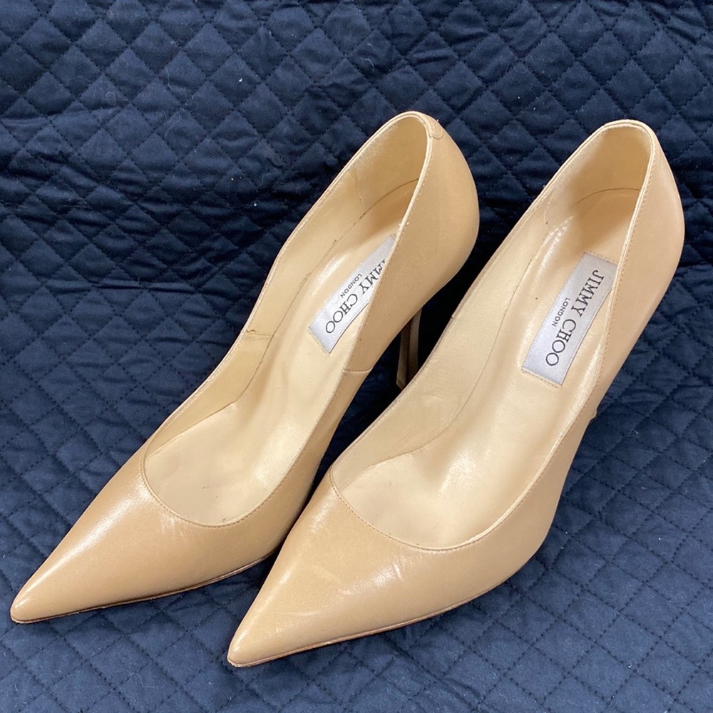 Jimmy Choo Tan Heels